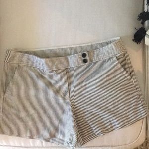 Jcrew striped shorts